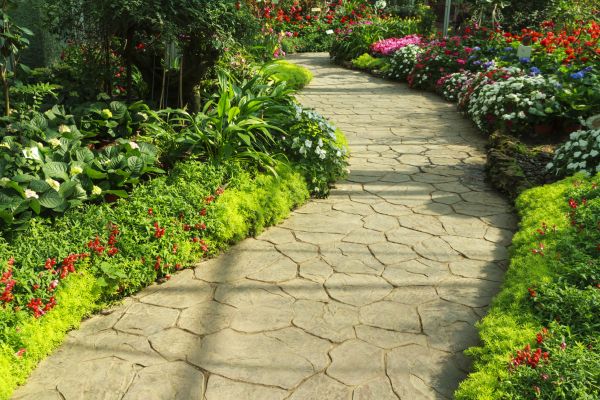 Stone Pathway Repair in Columbia