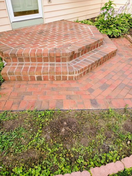 Brick Stoop Repair in Columbia